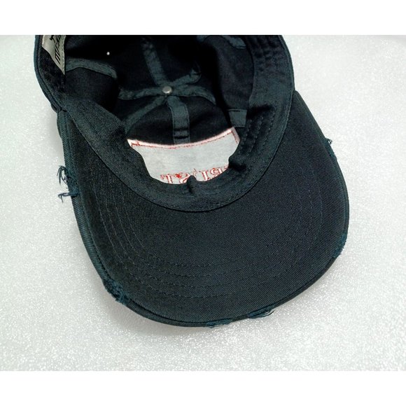 MUKA Anime Manga Masked Character Trust No 1 Distressed Embroidered Hat Cap OS - Picture 10 of 11